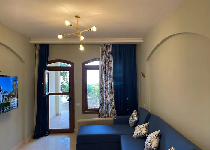 El Gouna 1 Bedroom West Golf Ground Floor 公寓 洪加達